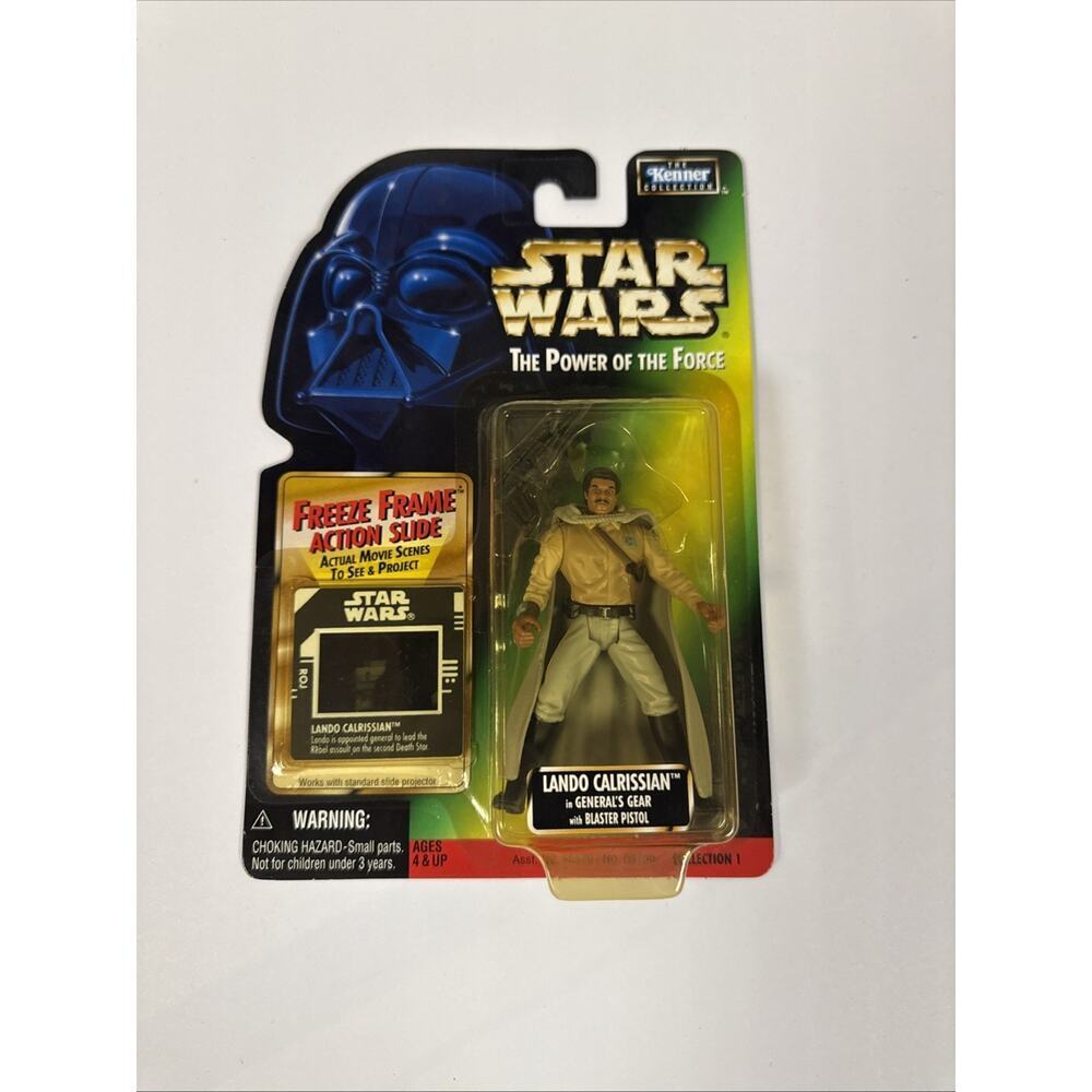 Kenner Star Wars: Lando Calrissian In GeneralS Gear With Slide Action Figure